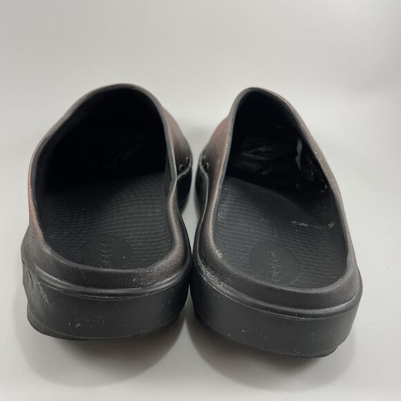 Oofos Ooclog Clog Comfort Recovery Mule Womens Size 12 Pink Sparkly Slip On - Picture 5 of 9